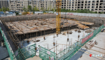 集多功能為一體，同德為鄰中心加快建設(shè)，工程管理服務(wù)保駕護(hù)航